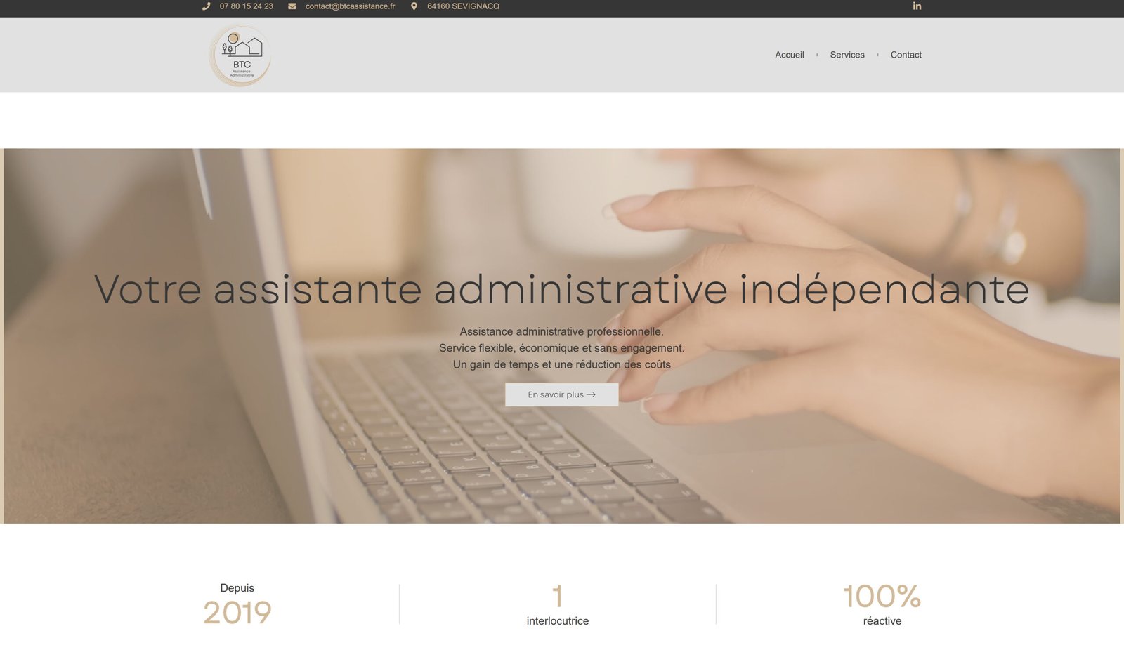 Site internet BTC Assistance
