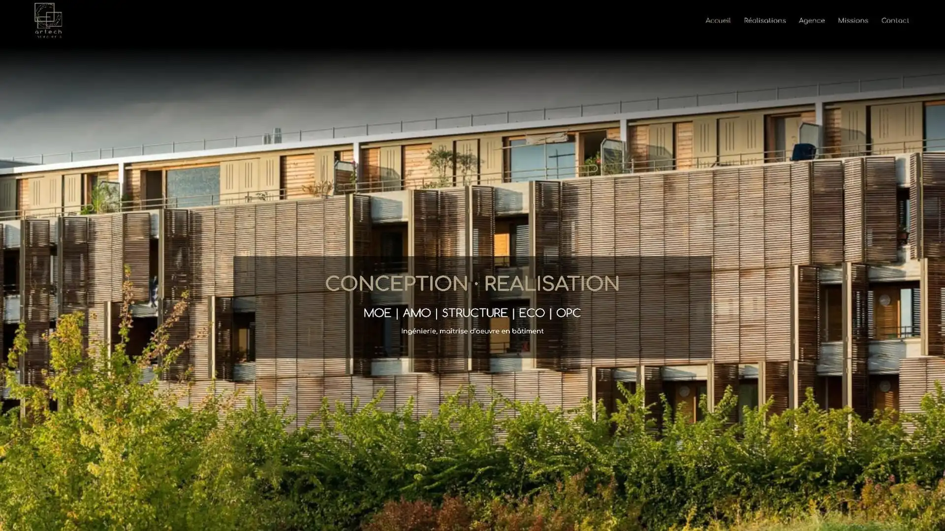 Site Artech Ingénierie