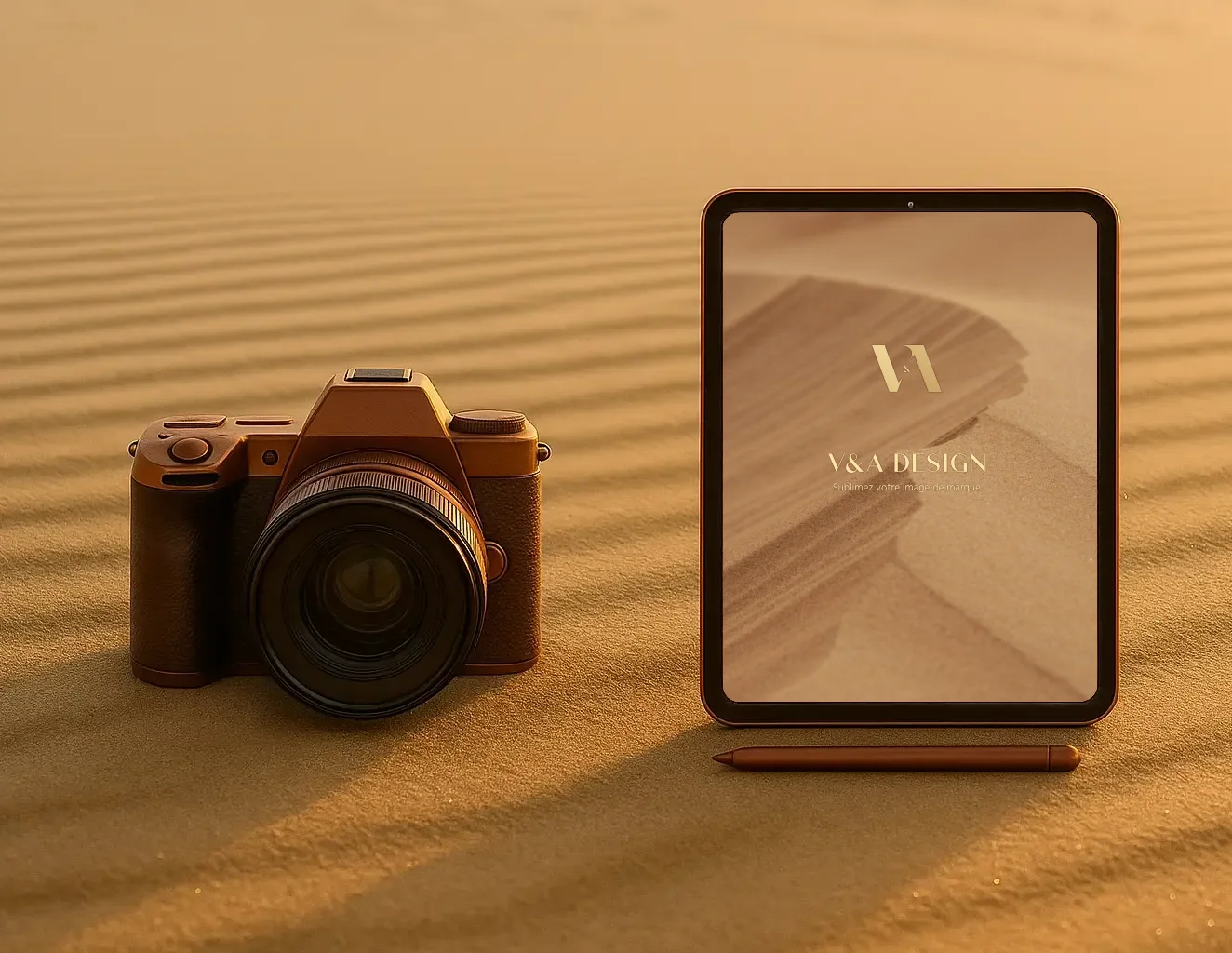 Illustration communication & contenu V&A DESIGN